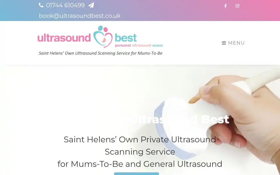 Screenshot of ultrasoundbest.co.uk