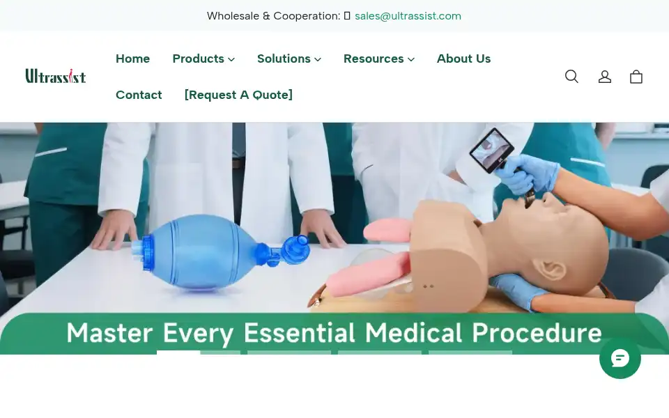 Screenshot of ultrassist.com