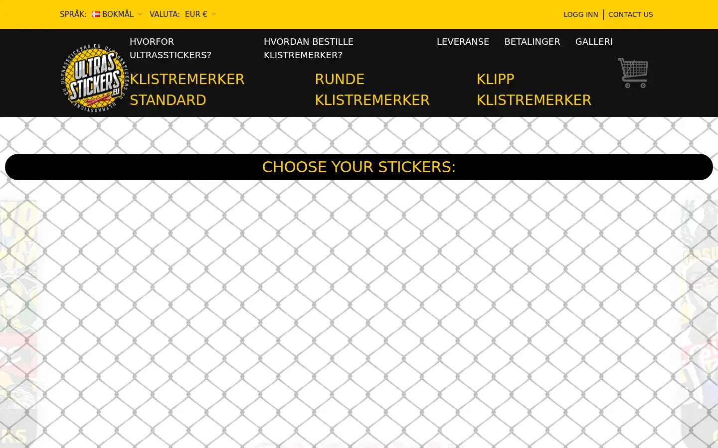 Screenshot of ultrasstickers.eu