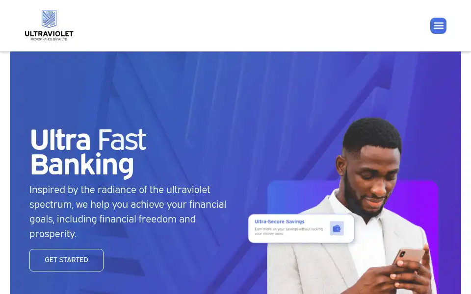 Screenshot of ultravioletmfb.com