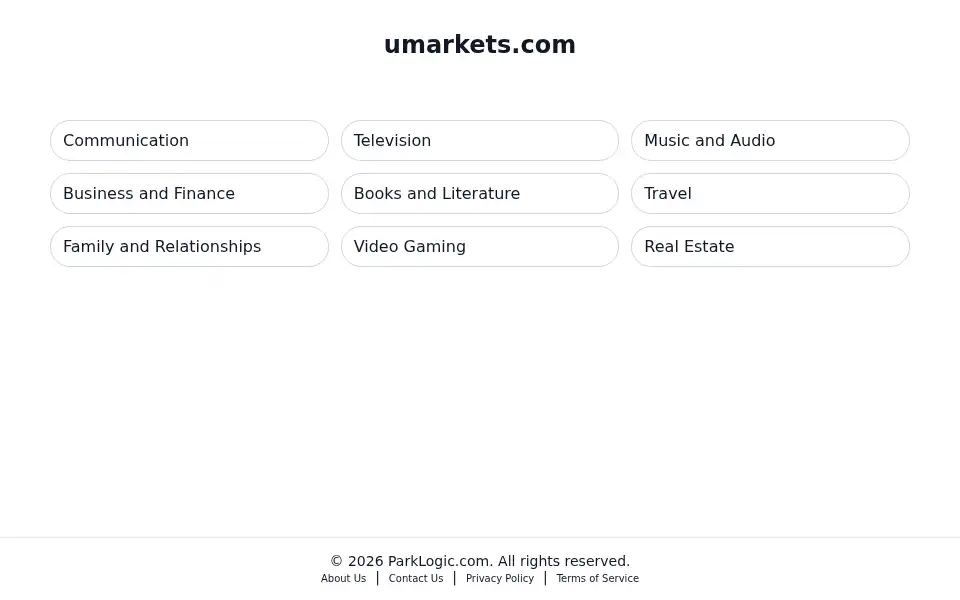 Screenshot of umarkets.com