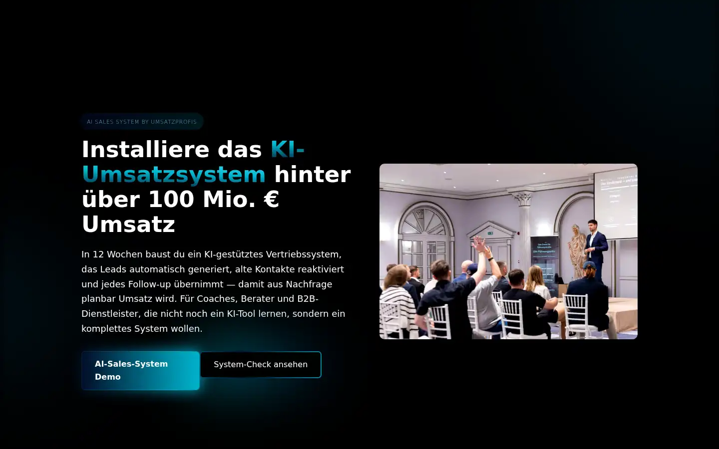 Screenshot of umsatz-profis.de