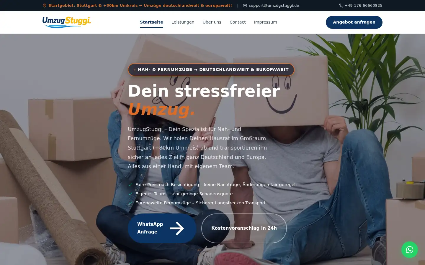 Screenshot of umzugstuggi.de