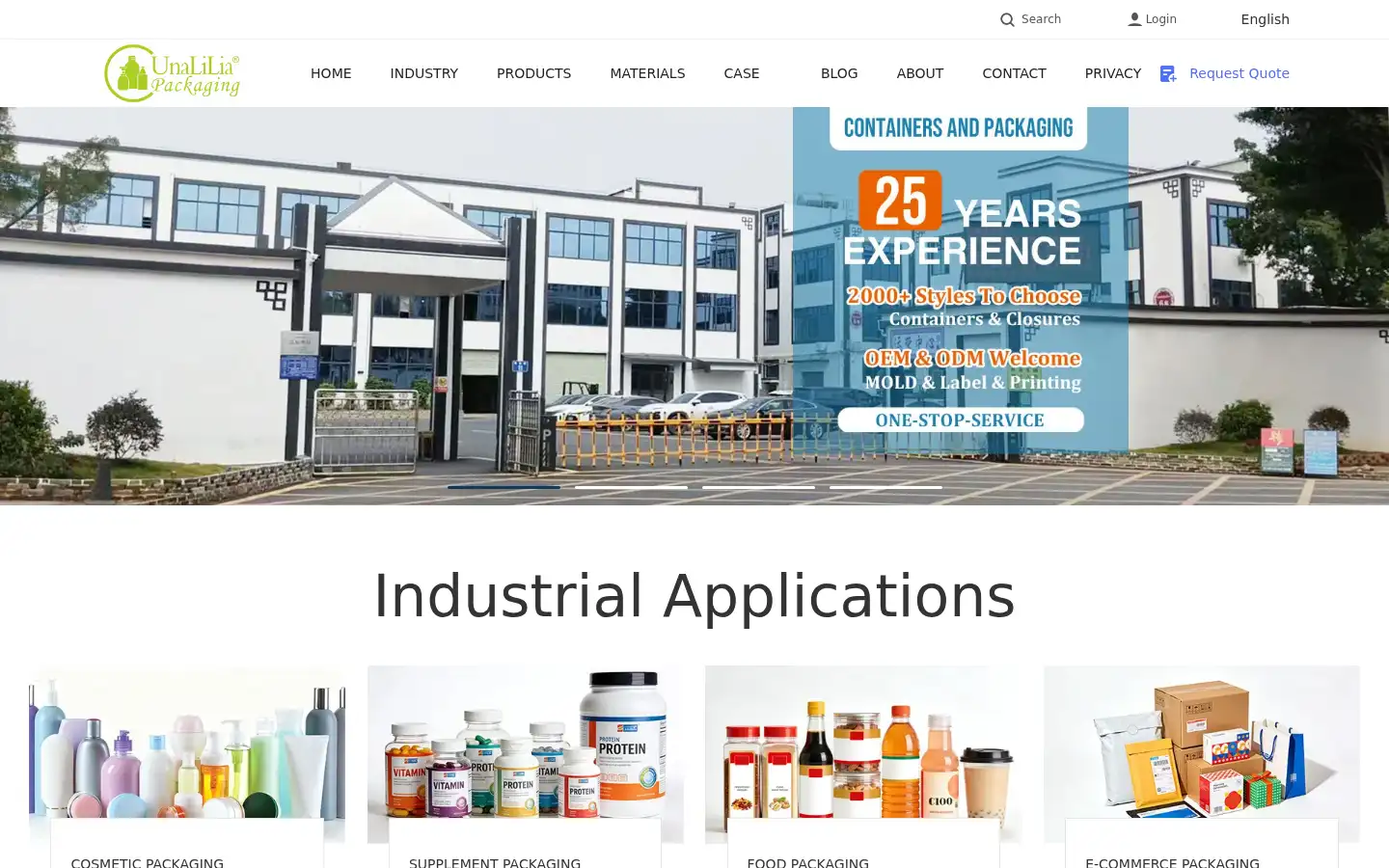 Screenshot of unalilia.com
