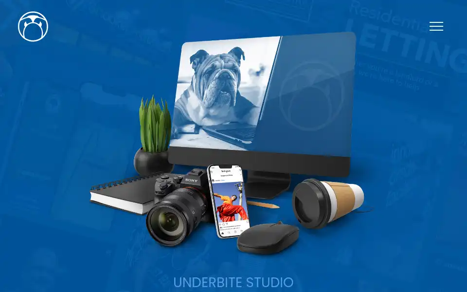 Screenshot of underbite.co.uk