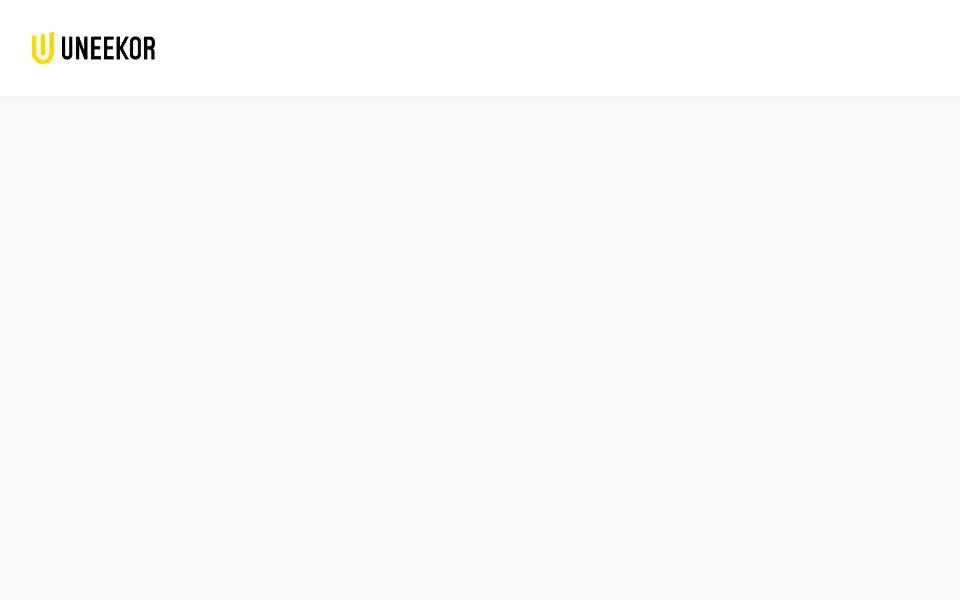 Screenshot of uneekor.com