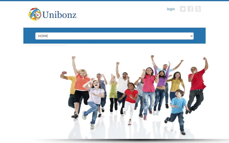 Screenshot of unibonz.org