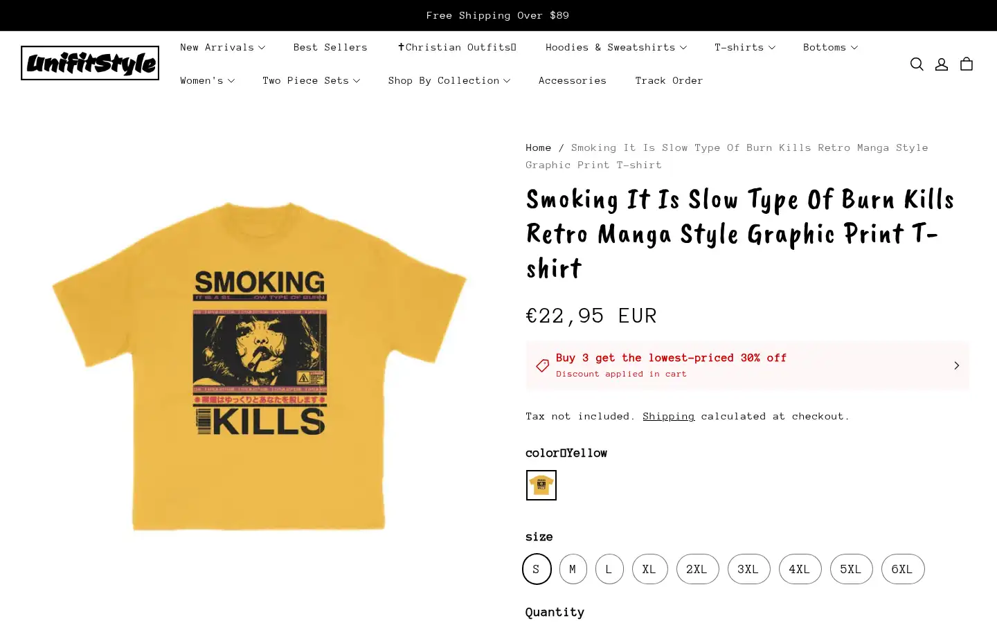 Screenshot of unifitstyle.com