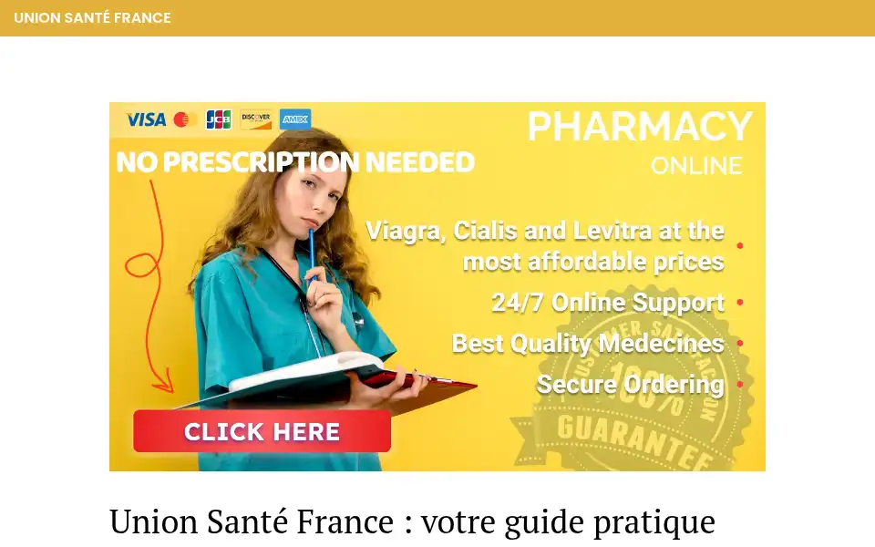 Screenshot of unionwellfrance.com
