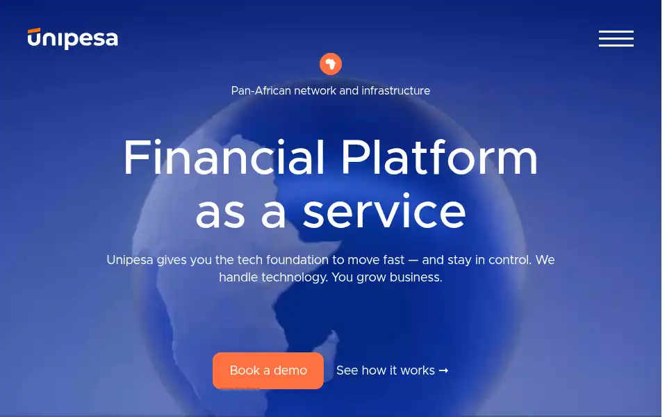 Screenshot of unipesa.com