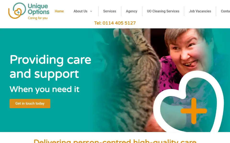 Screenshot of uniqueoptions.co.uk