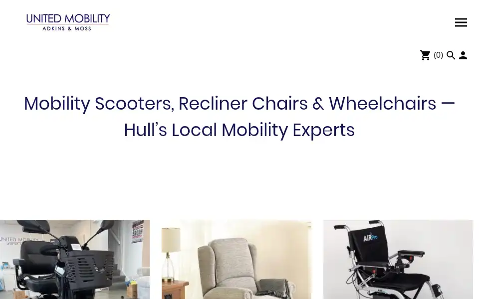 Screenshot of united-mobility.co.uk