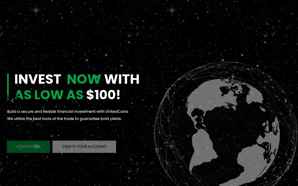 Screenshot of unitedcoins.co