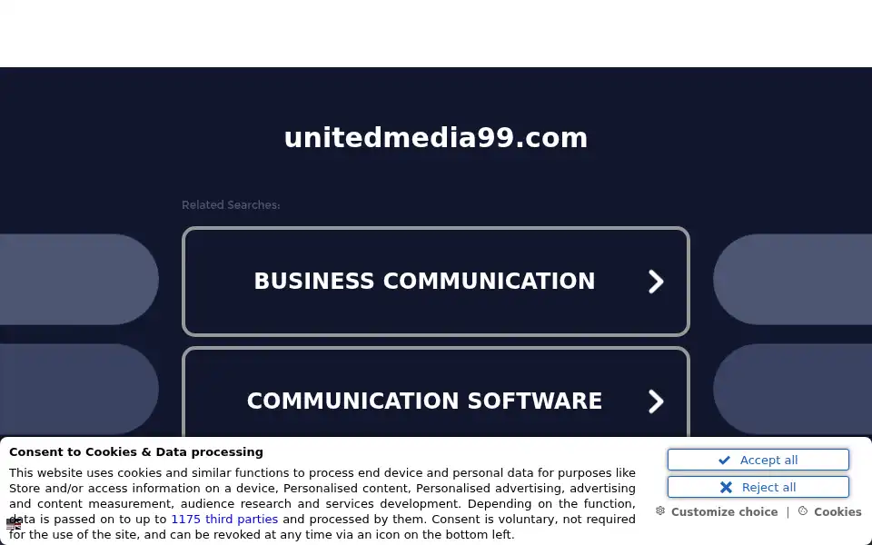 Screenshot of unitedmedia99.com