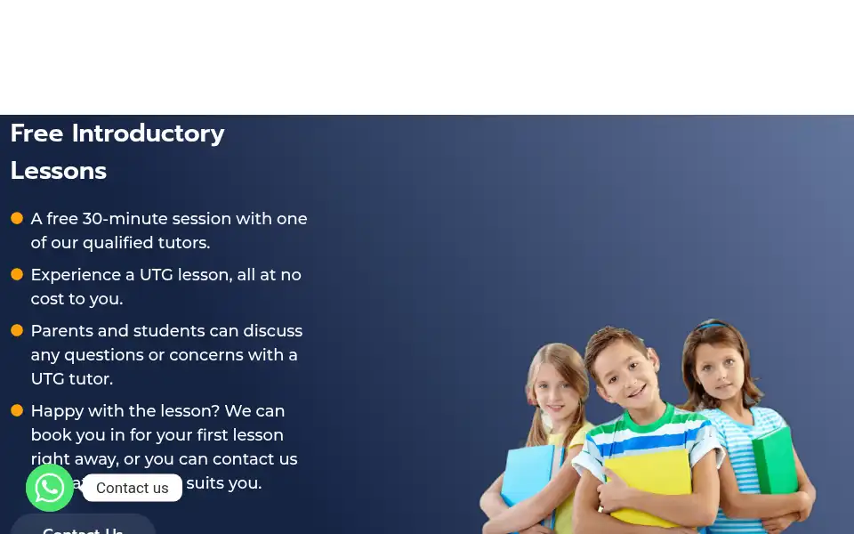 Screenshot of unitedtuitiongroup.com