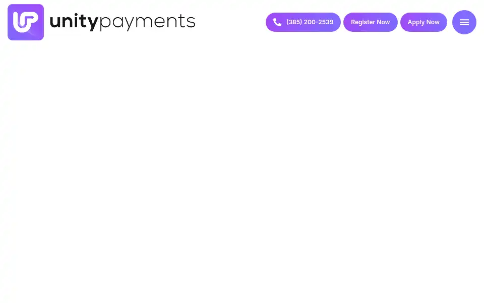 Screenshot of unitypayments.io
