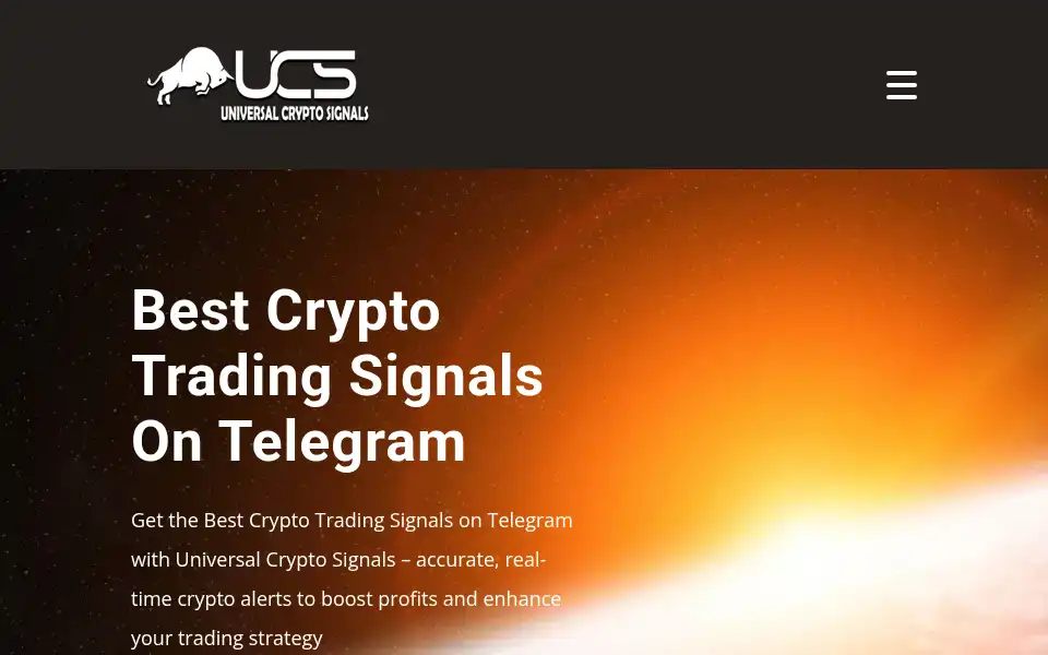 Screenshot of universalcryptosignals.com