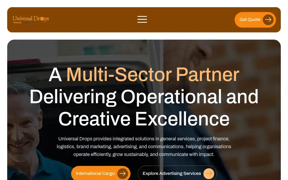 Screenshot of universaldrops.com