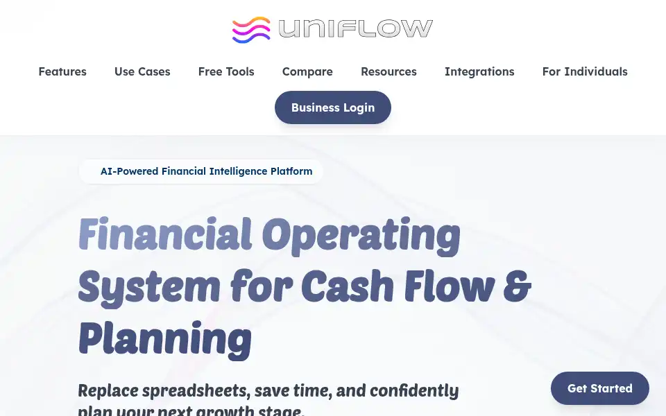 Screenshot of universalflow.io