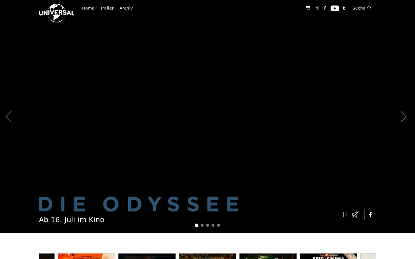 Screenshot of universalpictures.de