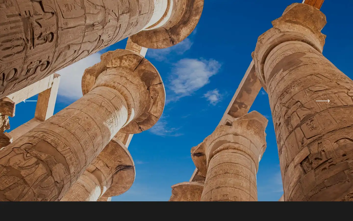 Screenshot of unknownegypttravel.com
