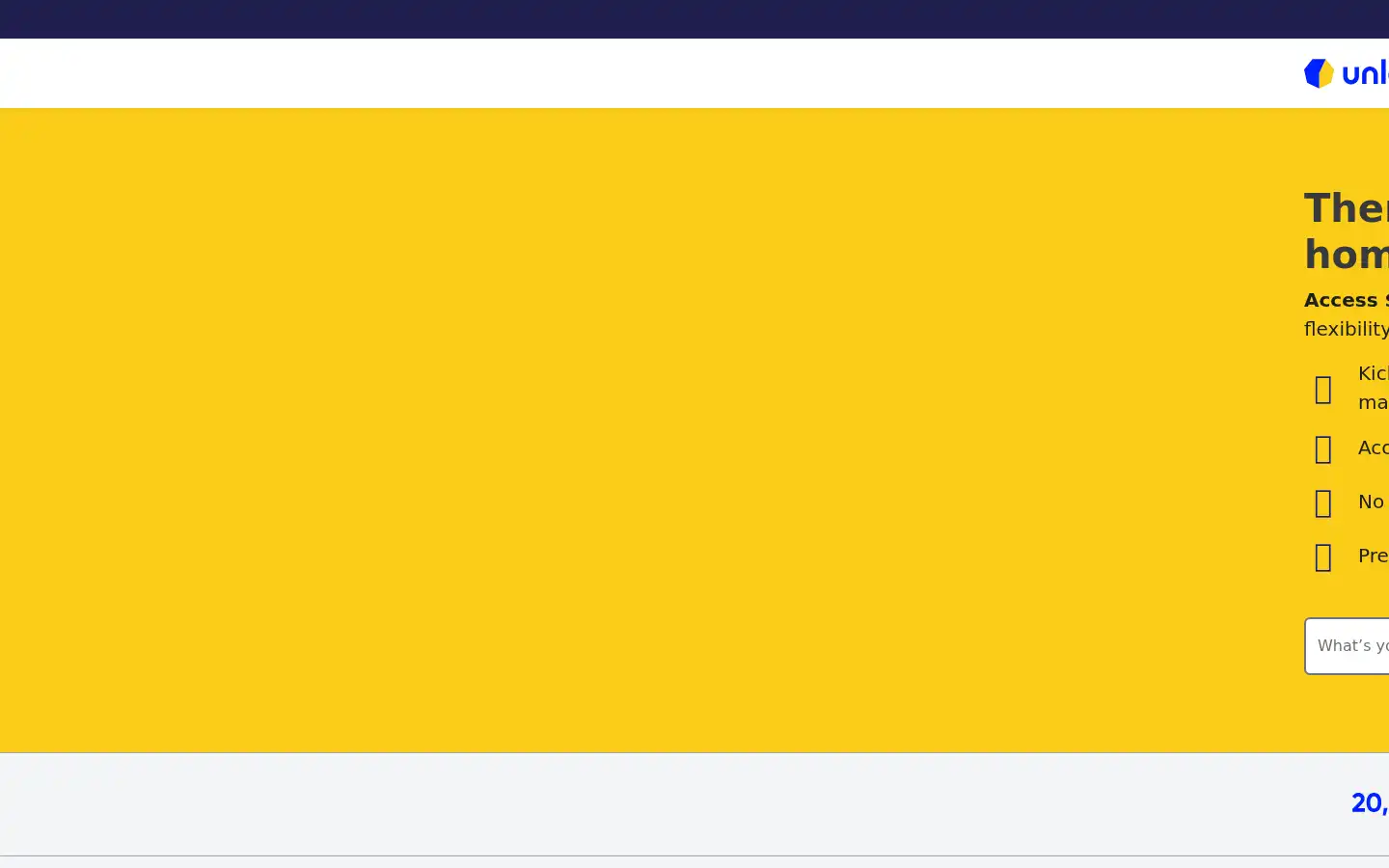 Screenshot of unlock.com