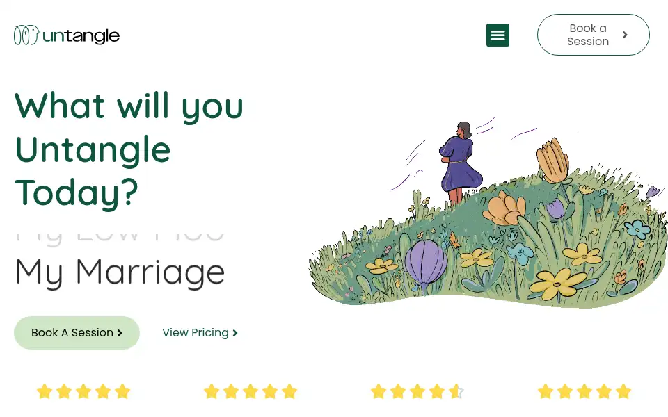 Screenshot of untangle.co.in