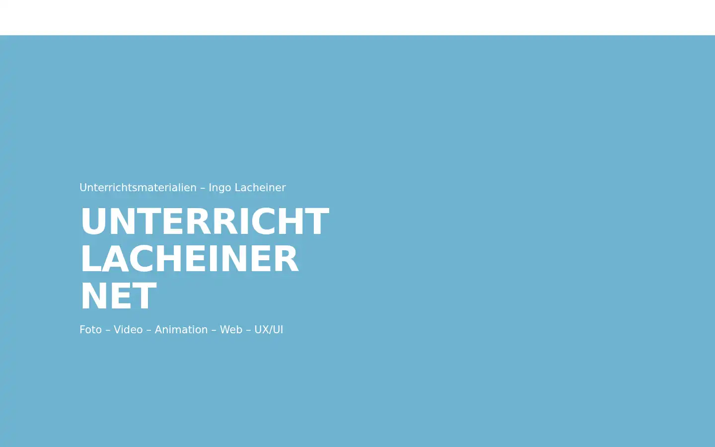 Screenshot of unterricht.lacheiner.net