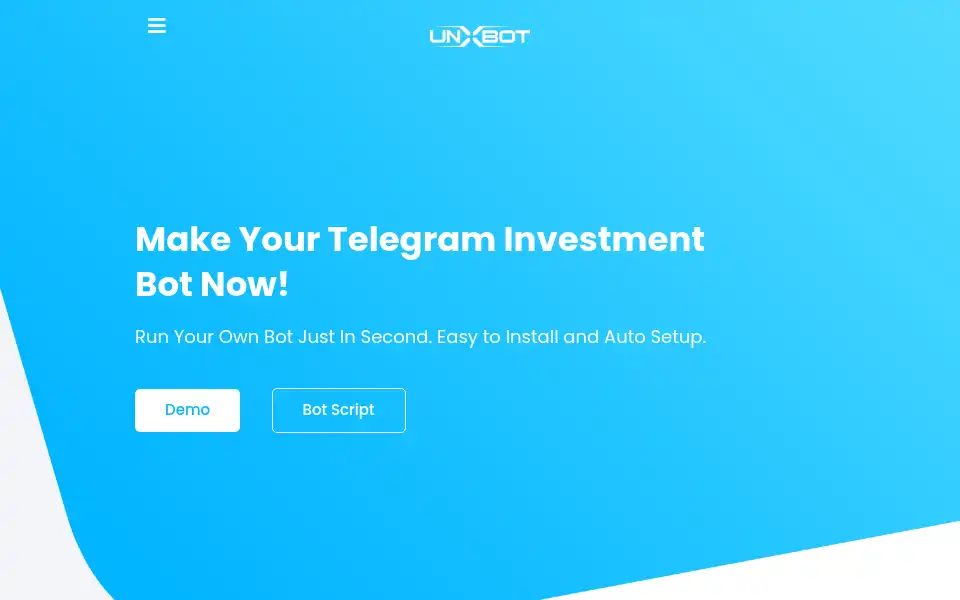 Screenshot of unxbot.com
