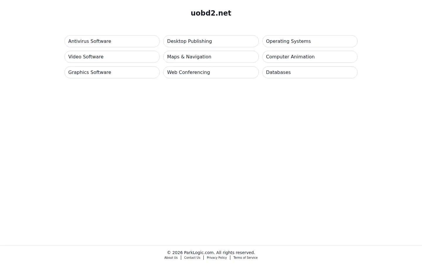 Screenshot of uobd2.net