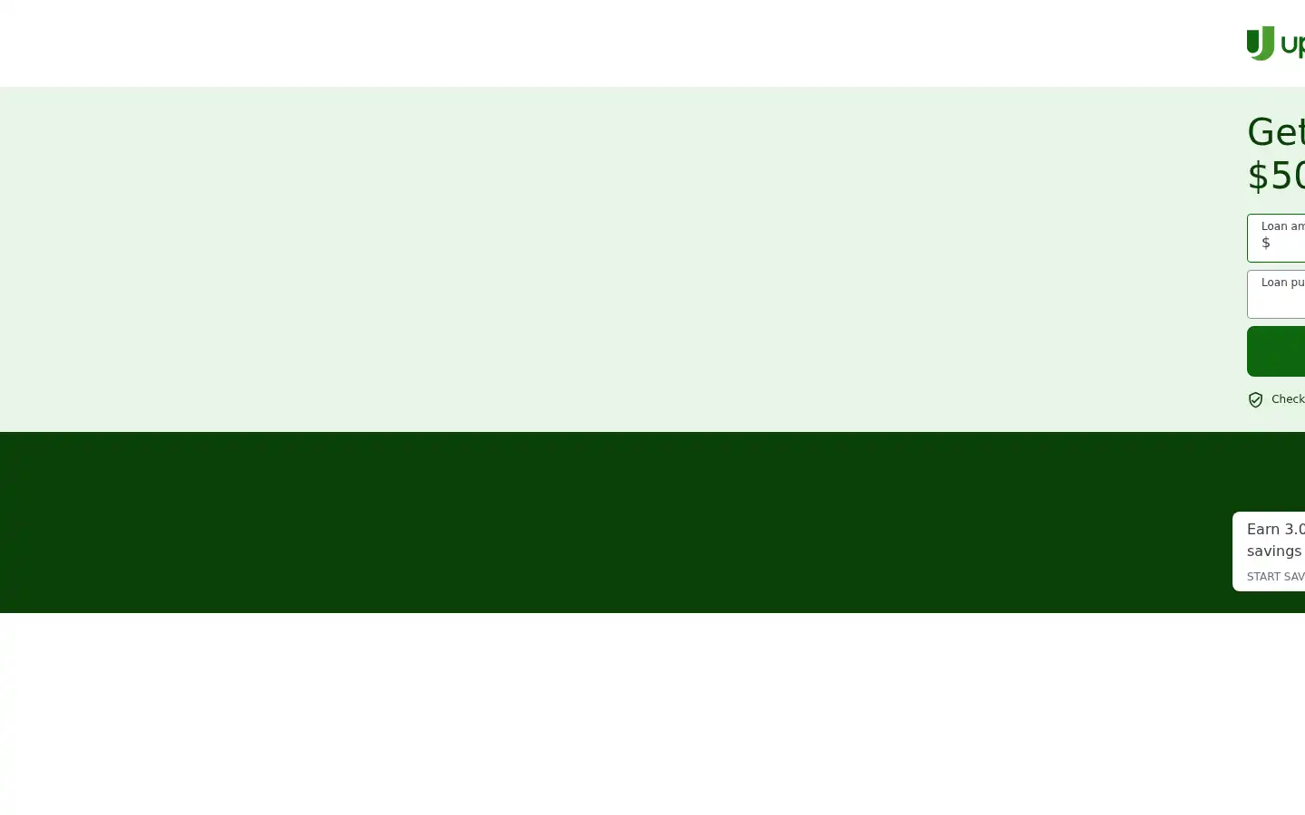 Screenshot of upgrade.com