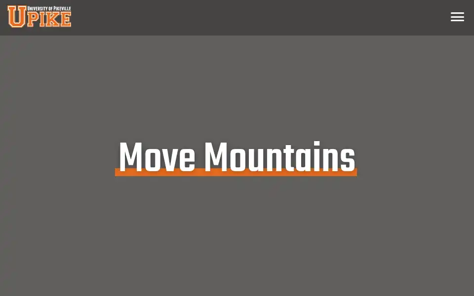 Screenshot of upike.edu