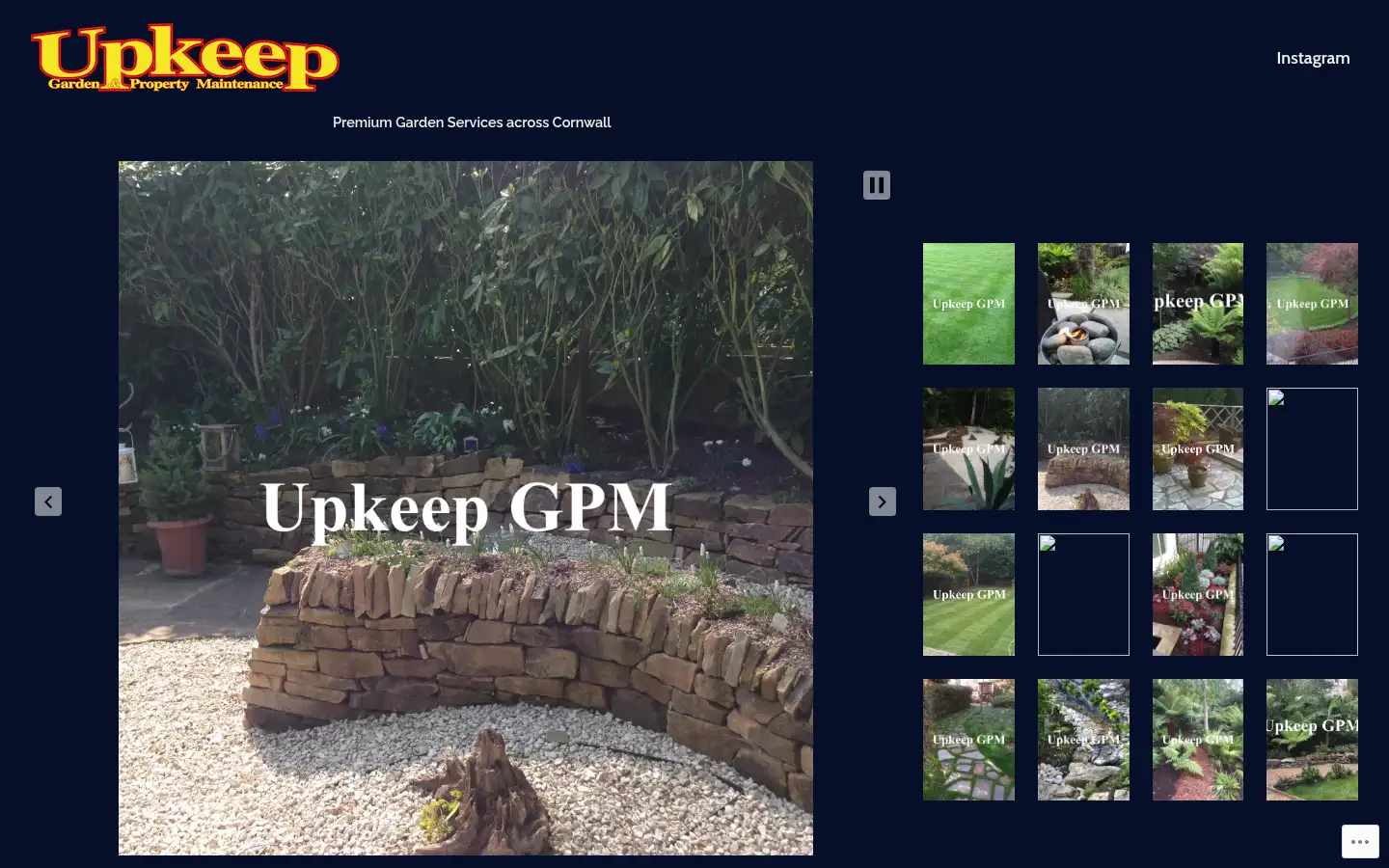 Screenshot of upkeepgpm.co.uk
