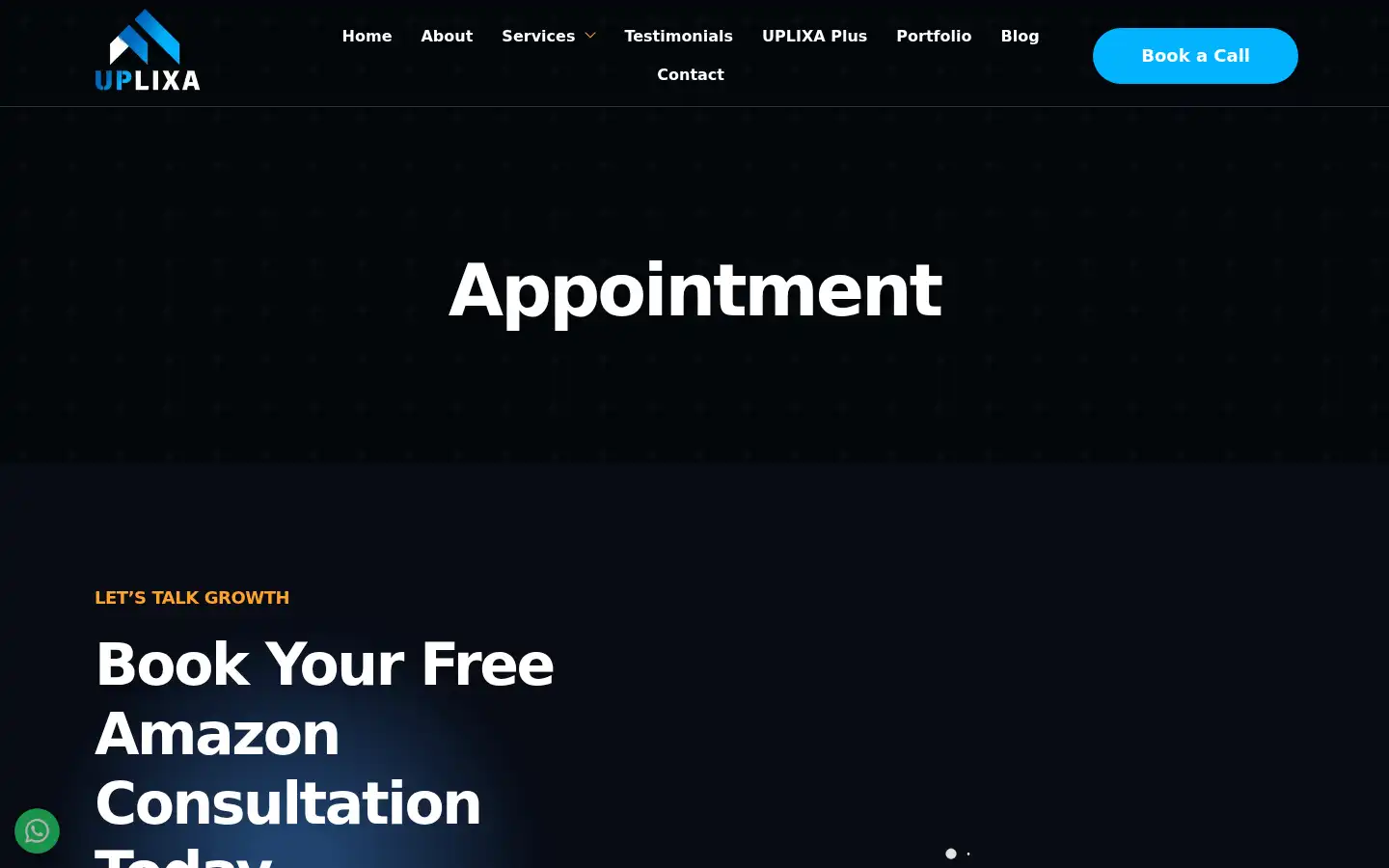 Screenshot of uplixa.com
