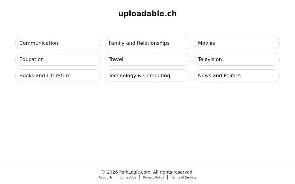Screenshot of uploadable.ch