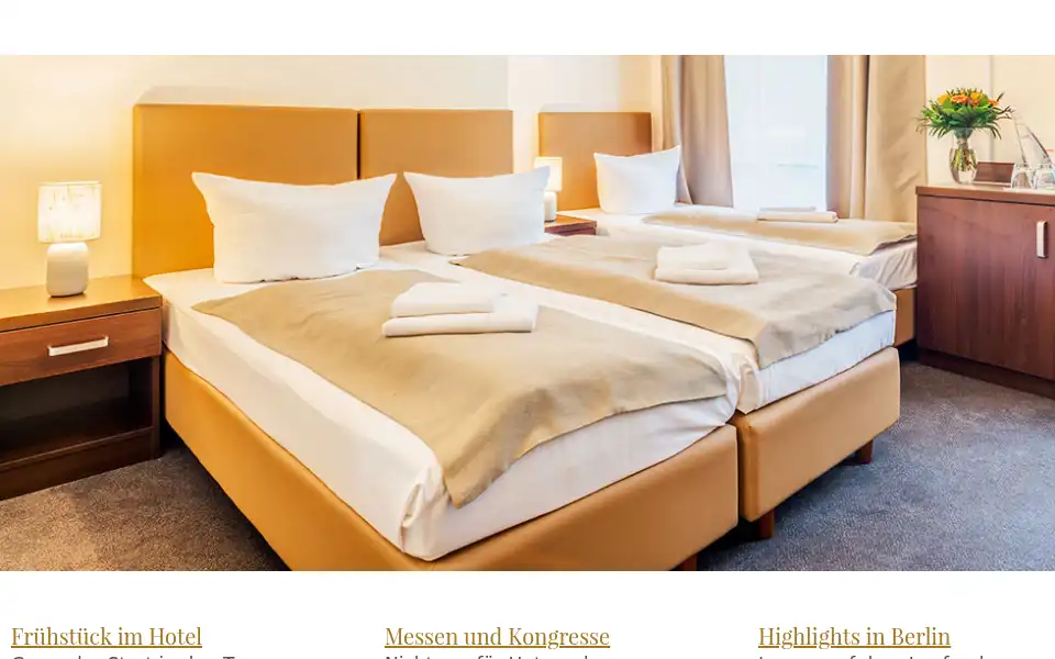Screenshot of upper-room-hotel.de