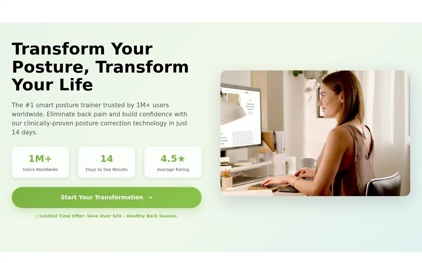 Screenshot of uprightpose.com