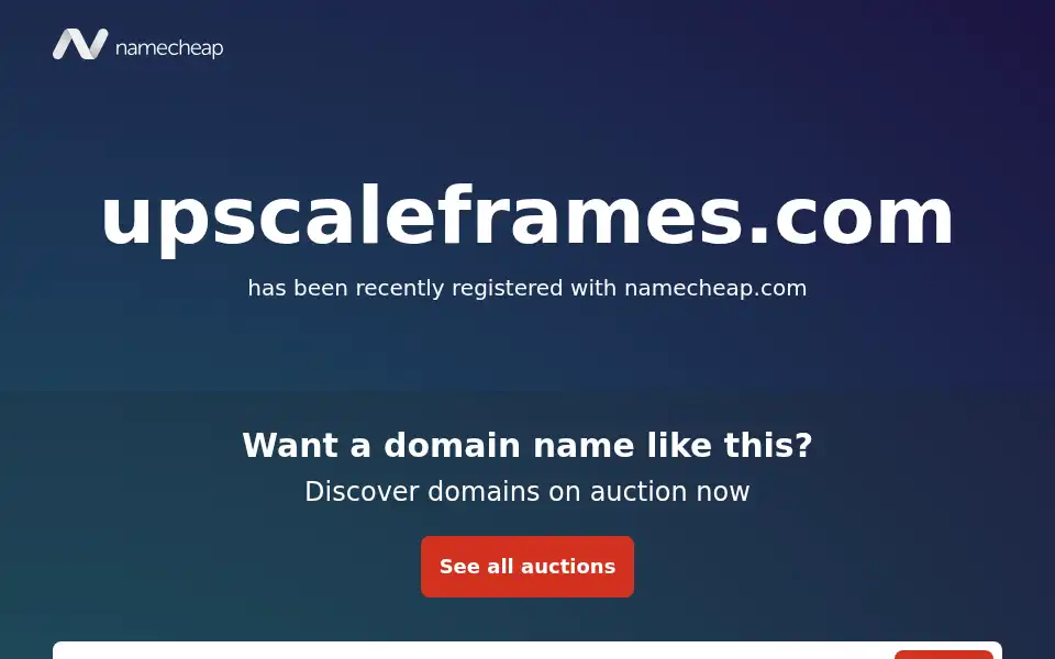 Screenshot of upscaleframes.com