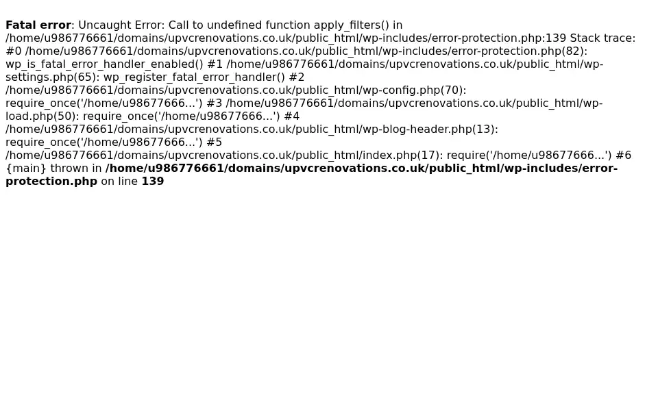 Screenshot of upvcrenovations.co.uk