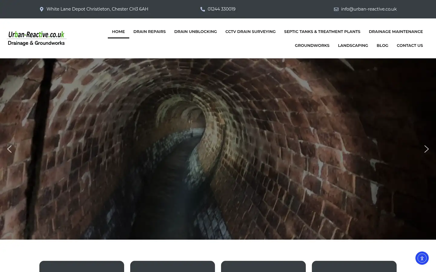 Screenshot of urban-reactive.co.uk