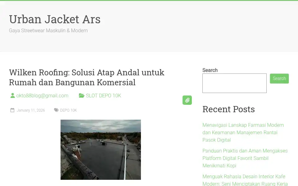 Screenshot of urbanjacketars.com