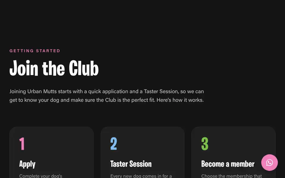 Screenshot of urbanmuttshotels.com