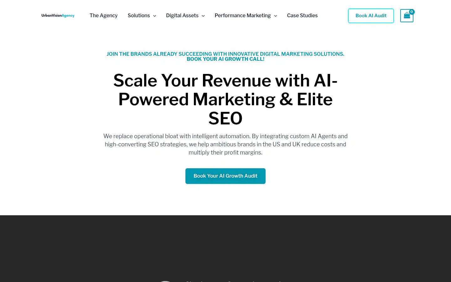 Screenshot of urbanvisionagency.com
