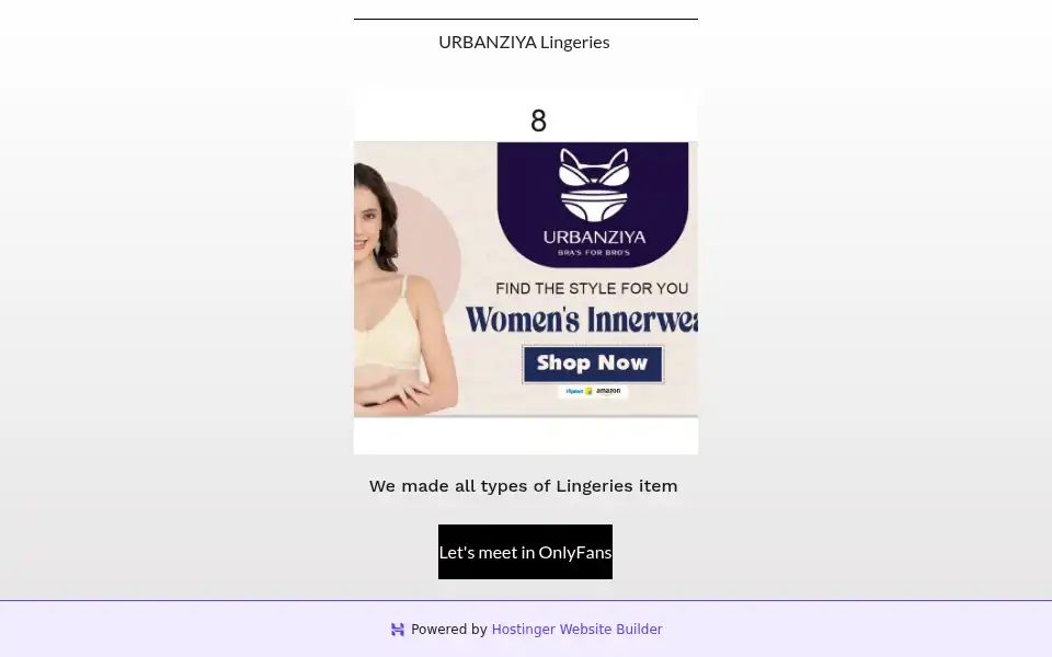 Screenshot of urbanziya.com