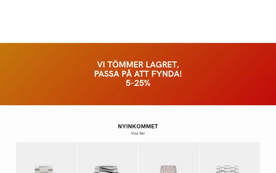 Screenshot of uretvintage.se
