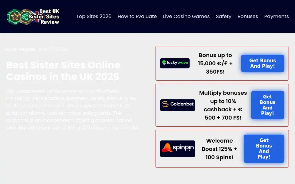 Screenshot of urfic.co.uk