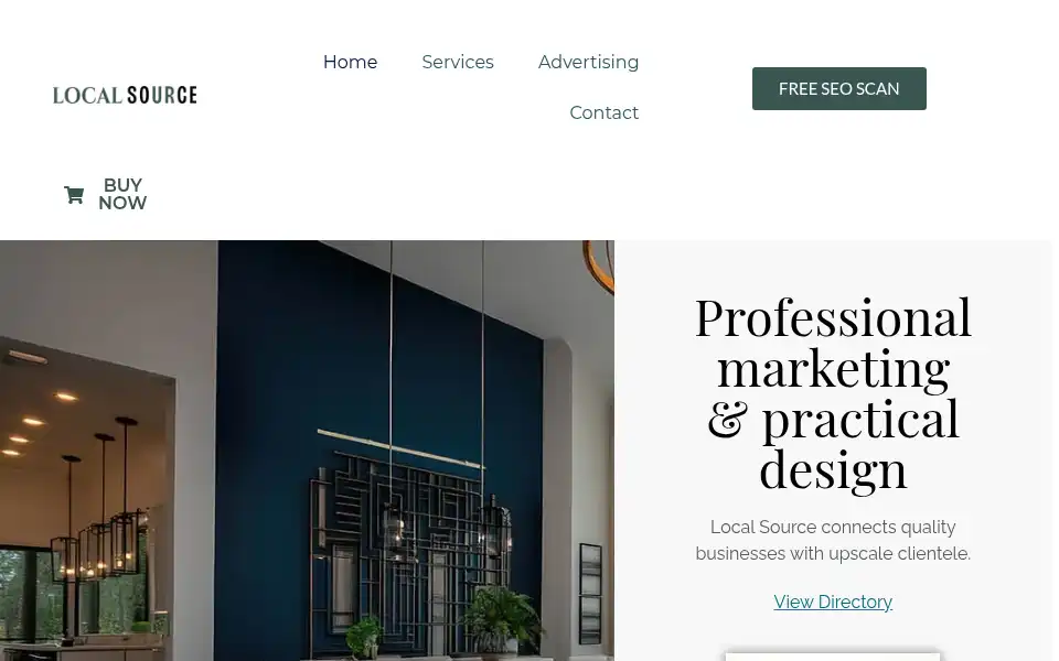 Screenshot of urlocalsource.com