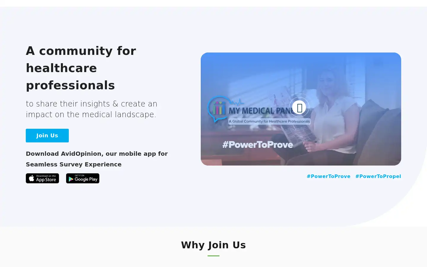 Screenshot of us.mymedicalpanel.com
