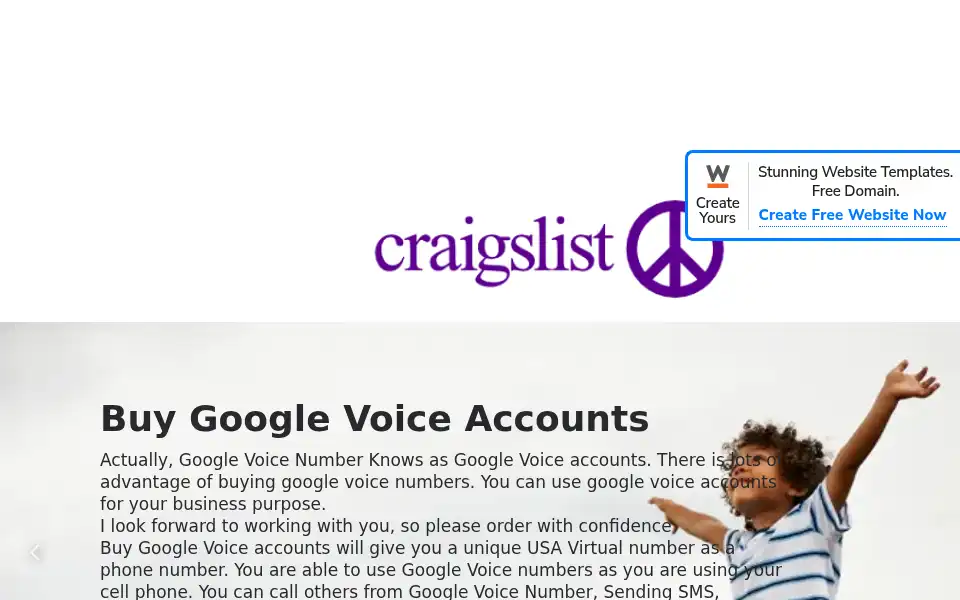 Screenshot of usa-voice-sell.website2.me