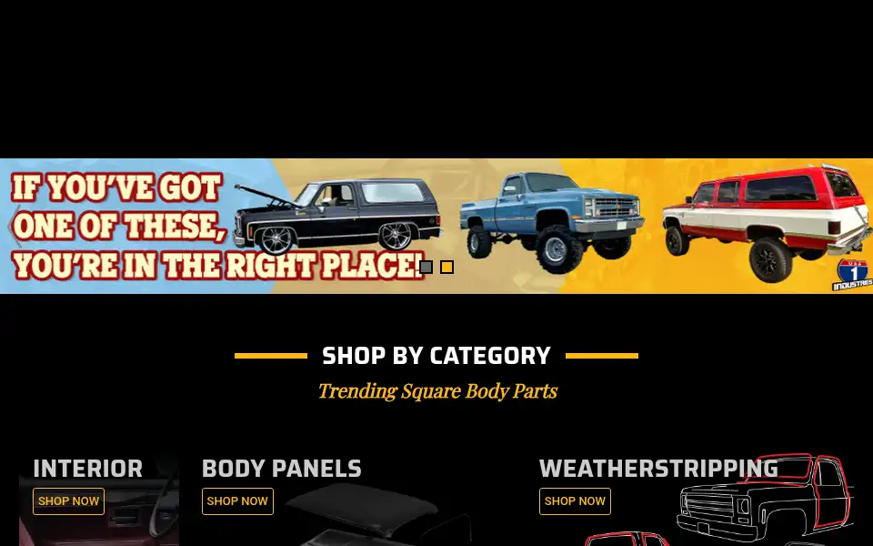Screenshot of usa1industries.com